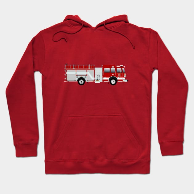 Karns Tennessee Fire Pumper Hoodie by BassFishin